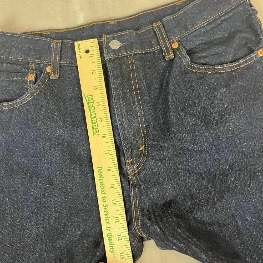 Levis 517 Jeans Mens 36x34 Blue Denim Bootcut Workwear Western Americana Casual